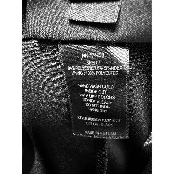 Sweet Storm Black Sleeveless Blazer Dress Lace Trim Double Breasted Small BB3CAV - Picture 12 of 15